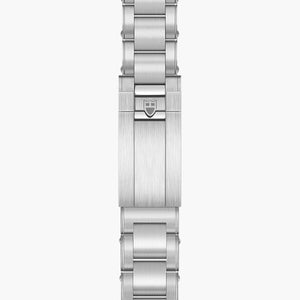 Tudor Black Bay Chrono M79360N-0012 men's chronograph watch, 41mm stainless steel case, white panda dial, steel bracelet – bracelet clasp view
