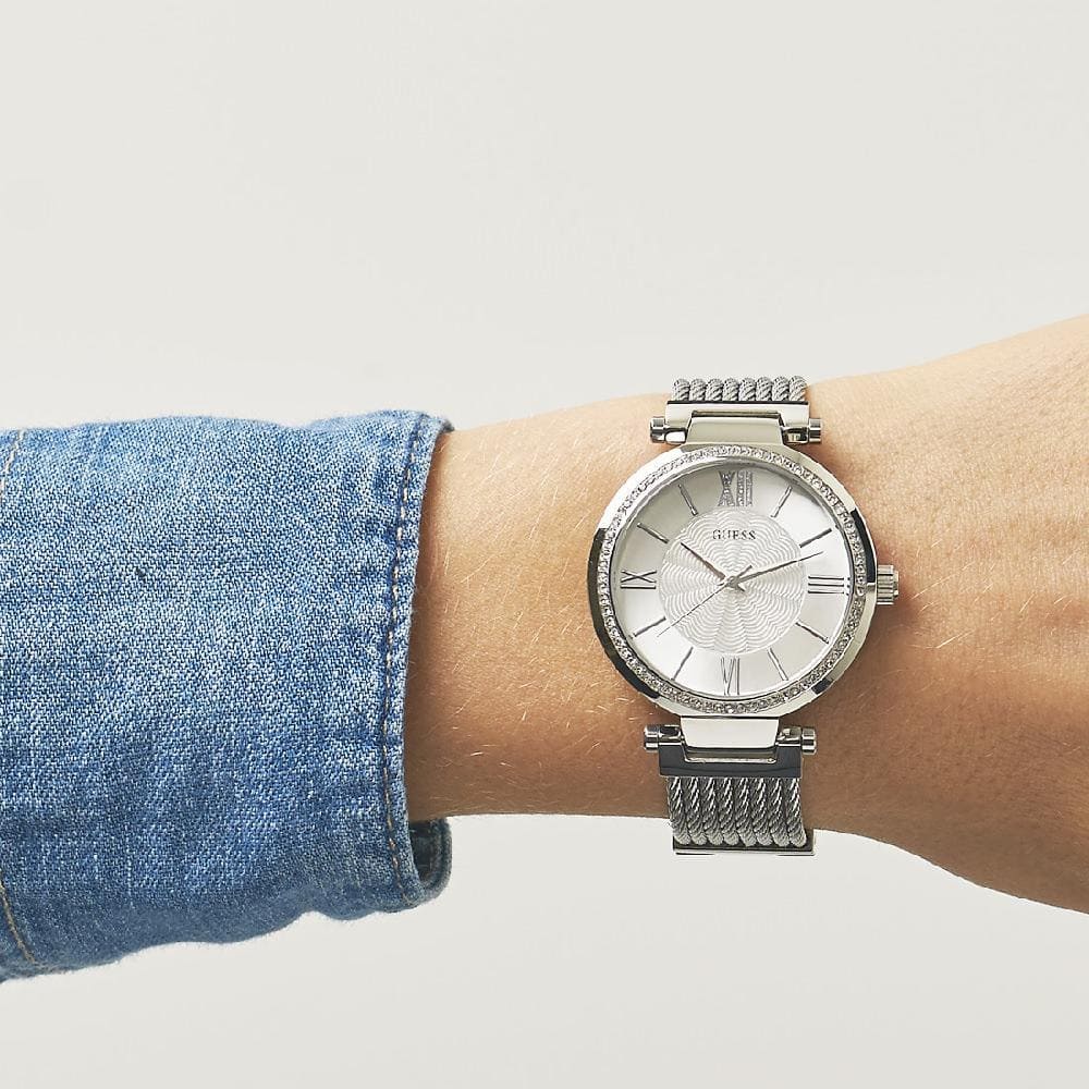 Guess Soho W0638L1 Women's Watch on wrist