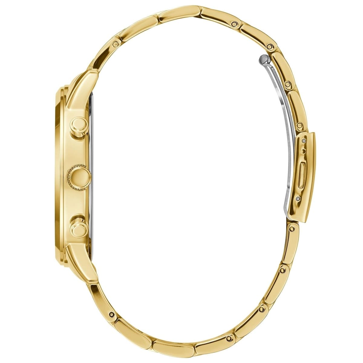 Side profile of Guess Hendrix W1309G2 watch case